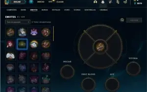 Conta Bronze 1 com 28 Champs e 5 Skins + 8 Espolios