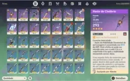 Conta AR 35 com personagens 5 estrelas