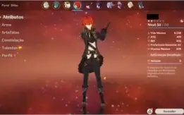 Conta AR 35 com personagens 5 estrelas