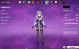 Conta AR 35 com personagens 5 estrelas