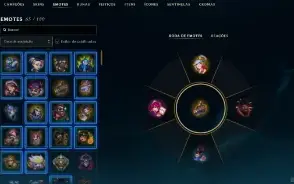 Esmeralda 4 com 70 Champs e 15 Skins + 17 Espolios
