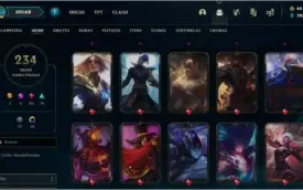 Conta com 236 skins Platina 2