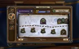 Conta lendária Hearthstone - TODAS as cartas modo padrão