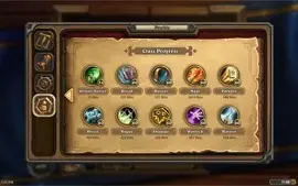 Conta lendária Hearthstone - TODAS as cartas modo padrão