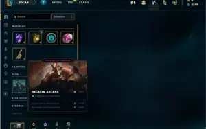 Conta Platina 4 com 36 Champs e 6 Skins + 1 Fragmento