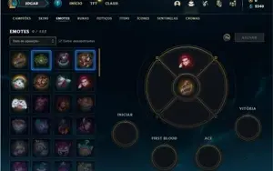 Conta Platina 4 com 36 Champs e 6 Skins + 1 Fragmento