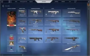 CONTA VALORANT MUITAS SKINS R$1154,30 GASTOS
