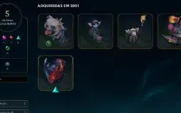 Conta League of Legends(PC) - 153 Skins - LVL 398 e +