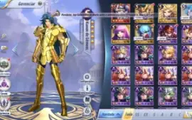 Cc Saint Seiya Várias Invocações E Diamantes