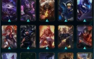 CONTA LOL LVL 263 / 38 CHAVES / 61 SKINS / 9 PAGINAS DE RUNA