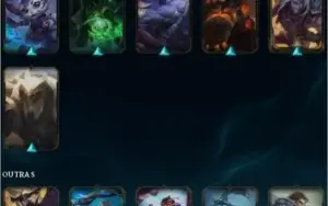 CONTA LOL LVL 263 / 38 CHAVES / 61 SKINS / 9 PAGINAS DE RUNA