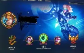 Conta LoL Gold 2 Top
