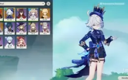 Genshin AR22 Furina + Diluc + Keqing