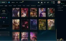 Conta League Of Legends - LOL - 5.8k de RP + Skins