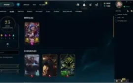 Conta League Of Legends - LOL - 5.8k de RP + Skins