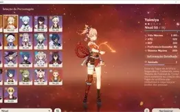 Conta com: Yoimiya, Qiqi e mais 19 personagens 4⭐. AR 37