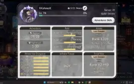 Conta 7 Knights Rebirth KyleT6 TeoT6 EileeneT6 Challenger