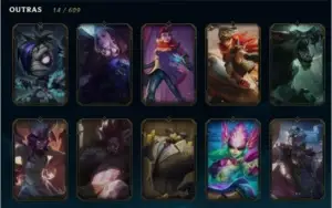 Conta de lol prata 4