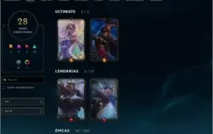 Conta de lol prata 4