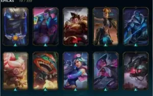Conta de lol prata 4