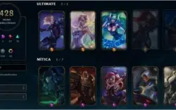Conta Borda Challenger email de criação 429 skins e 5 hextec