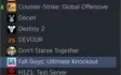CONTA DA DE CS COM PRIME MAIS JOGOS NA STEAM