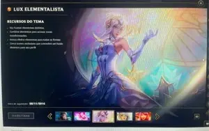 VENDO CONTA LOL 310 SKINS/NO PREÇO (ACEITO NEGOCIAÇÃO)
