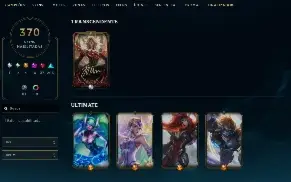 CONTA LOL FULL ACESSO | 370 SKINS| AHRI 60K E JHIN MITICO