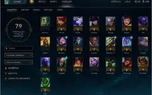 Conta PRATA 5 League of Legends