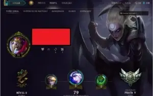 Conta PRATA 5 League of Legends