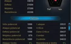 Vendo Conta Naruto Online 500k