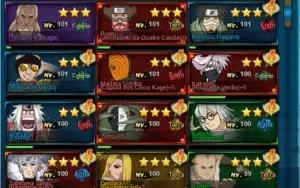 Vendo Conta Naruto Online 500k