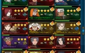 Vendo Conta Naruto Online 500k