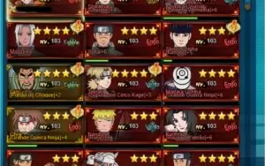 Vendo Conta Naruto Online 500k