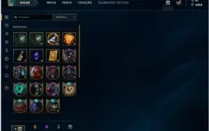 Conta com 347skins todos os champs pagina de runa diamante 2