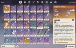 🔴 CONTA GENSHIN NA AR 56, VÁRIOS PERSONAGENS 5⭐ E ARMA 5⭐