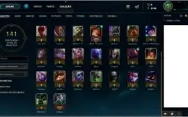 Conta de lol Plat V S8 *SEM EMAIL REGISTRADO* OPORTUNIDADE!