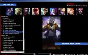 Use Qualquer skin do Jogo