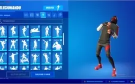 CONTA FORTNITE ANTIGA SKINS RARAS COM SALVE O MUNDO E VBUCKS