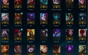 CONTA LVL 40 105 CHAMPS 53 SKINS