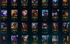 CONTA LVL 40 105 CHAMPS 53 SKINS