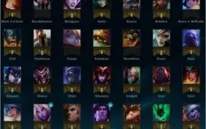 CONTA LVL 40 105 CHAMPS 53 SKINS