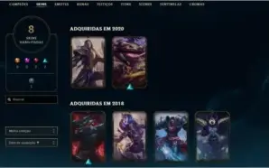 Conta lol Gold/Ouro