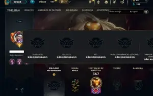 Unranked com 95 Champs e 75 Skins ( SUP / ADC )