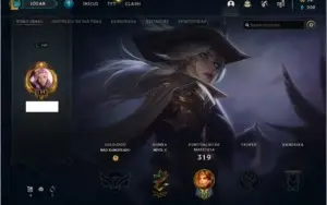 Conta Lol 99 champ, 86 skins, parei de jogar tem muito tempo