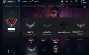 Conta prata 4 com 80 Champs e 26 Skins
