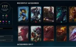 Conta LOL 177 Skins - Todos Champs - 80K EA