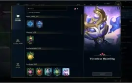 Vendo conta LVL 262, PLATINA III e 261SKINS.