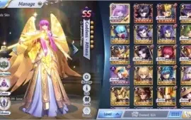 CONTA SAINT SEIYA AWAKENING - SERVER A28 GRUS - NVL 56