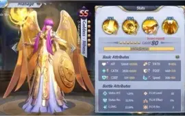 CONTA SAINT SEIYA AWAKENING - SERVER A28 GRUS - NVL 56